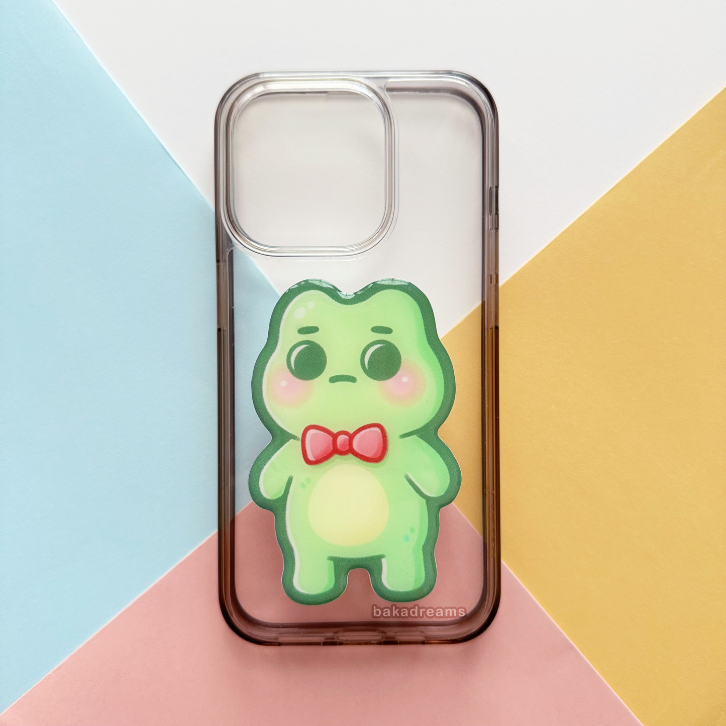 Bombastic Side Eye Frog Phone Grip