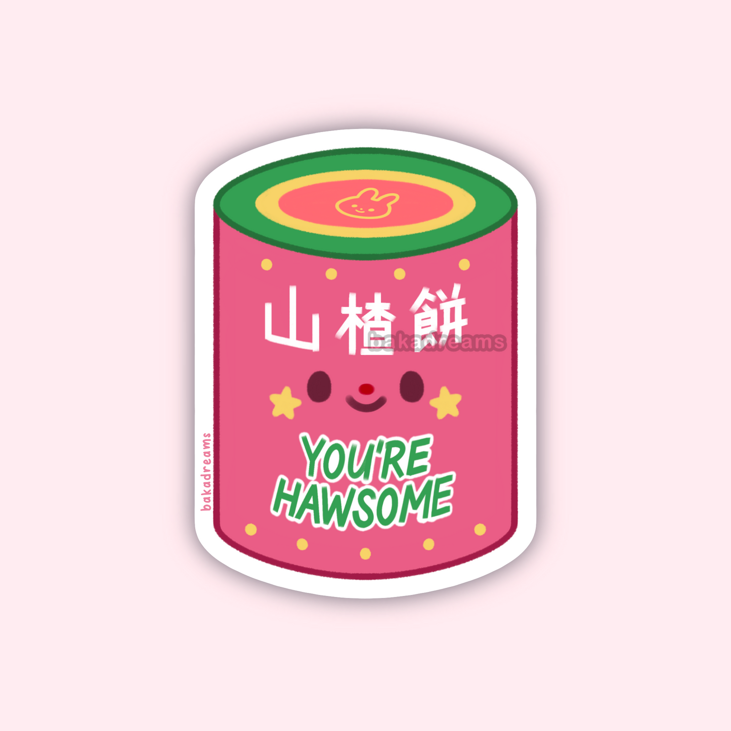 Haw Flakes Vinyl Sticker | Nostalgic Asian Candy Sticker