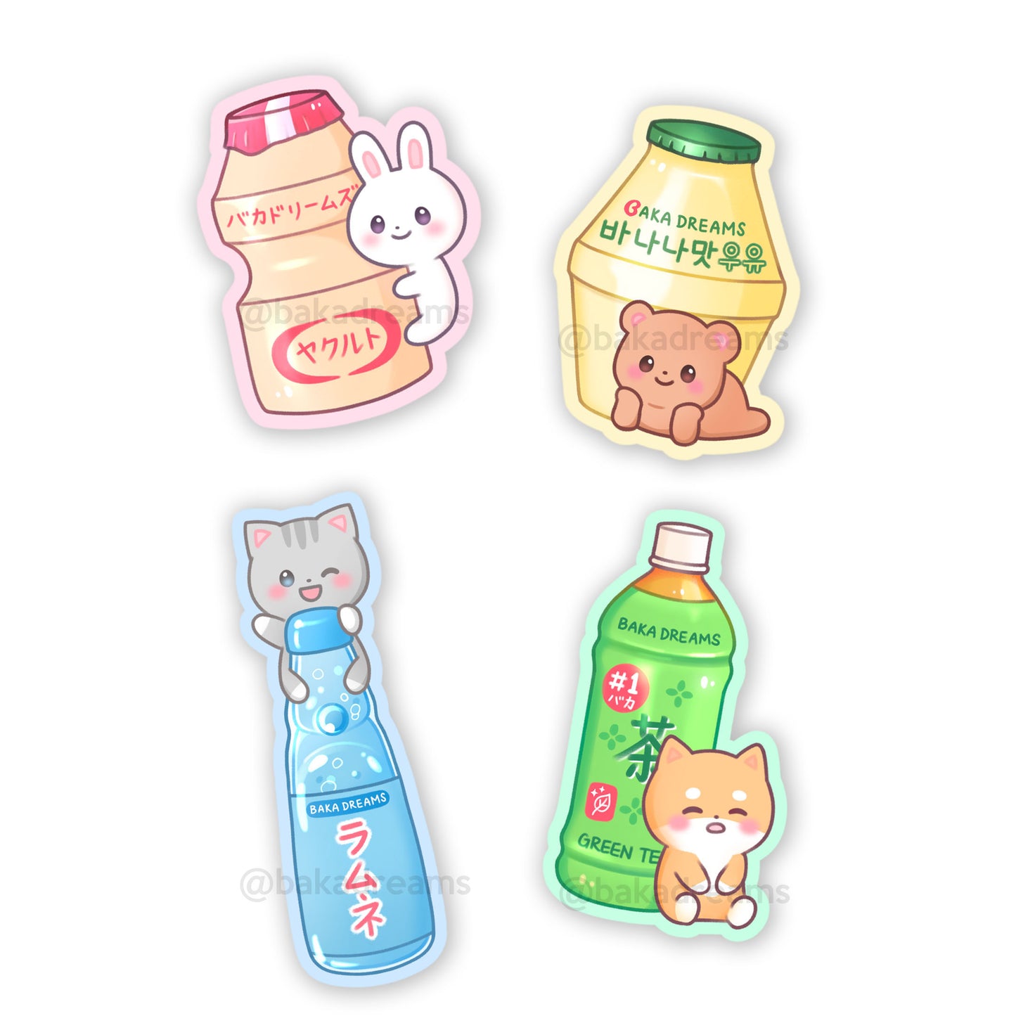 yakult banana milk ramune ito en green tea