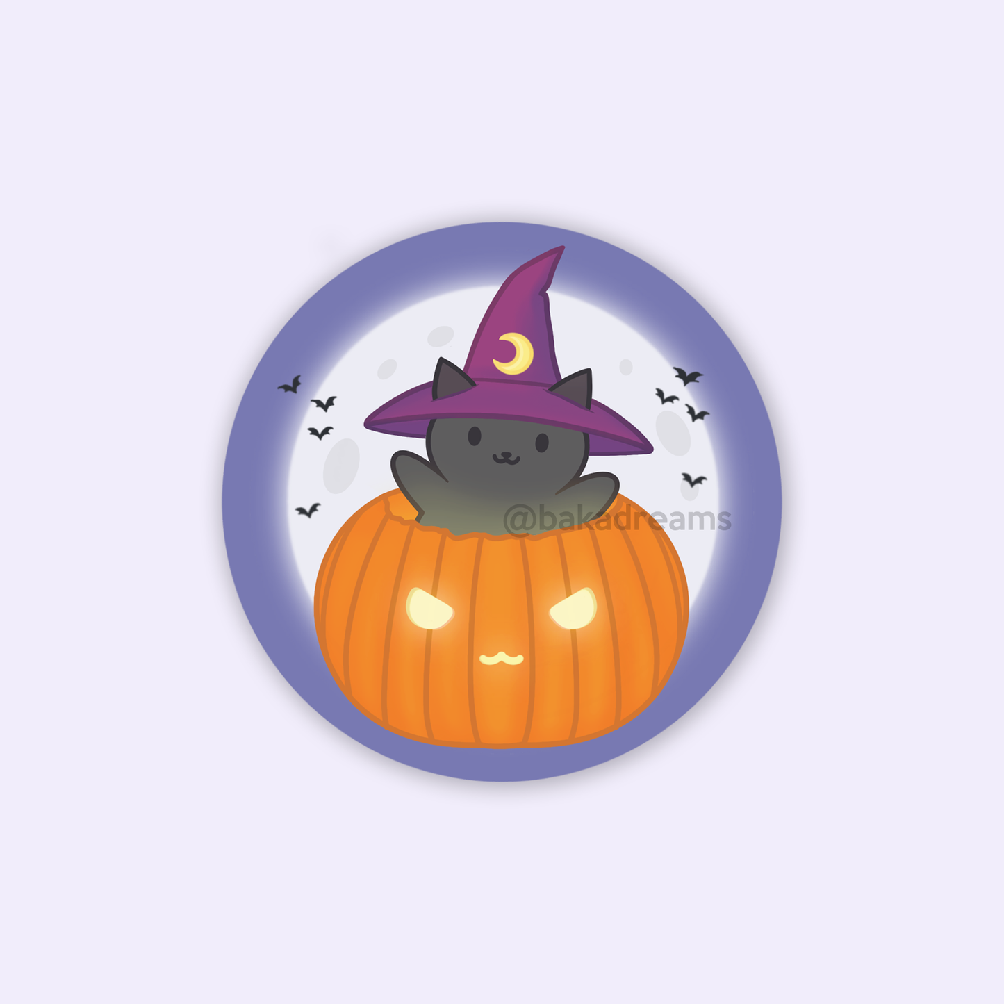 Halloween Edition Catsu Vinyl Sticker