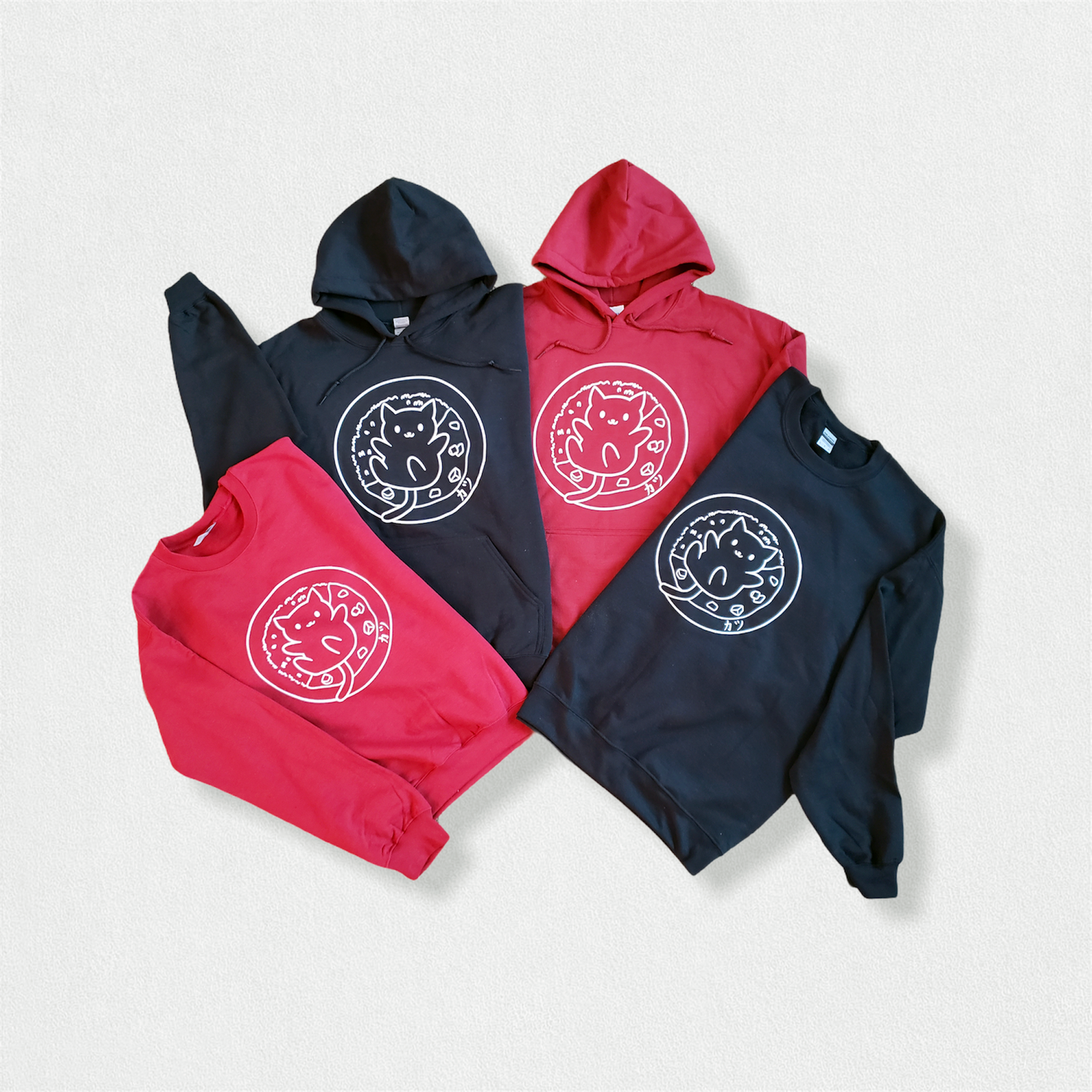 Catsu Curry Hoodie - Red