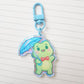 Umbrella Frog Acrylic Keychain (Available in rainbow)