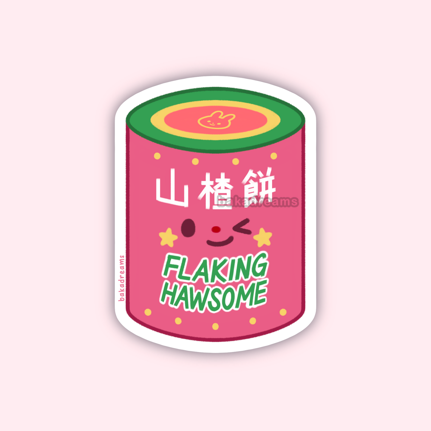 Haw Flakes Vinyl Sticker | Nostalgic Asian Candy Sticker