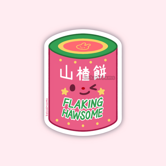 Haw Flakes Vinyl Sticker | Nostalgic Asian Candy Sticker