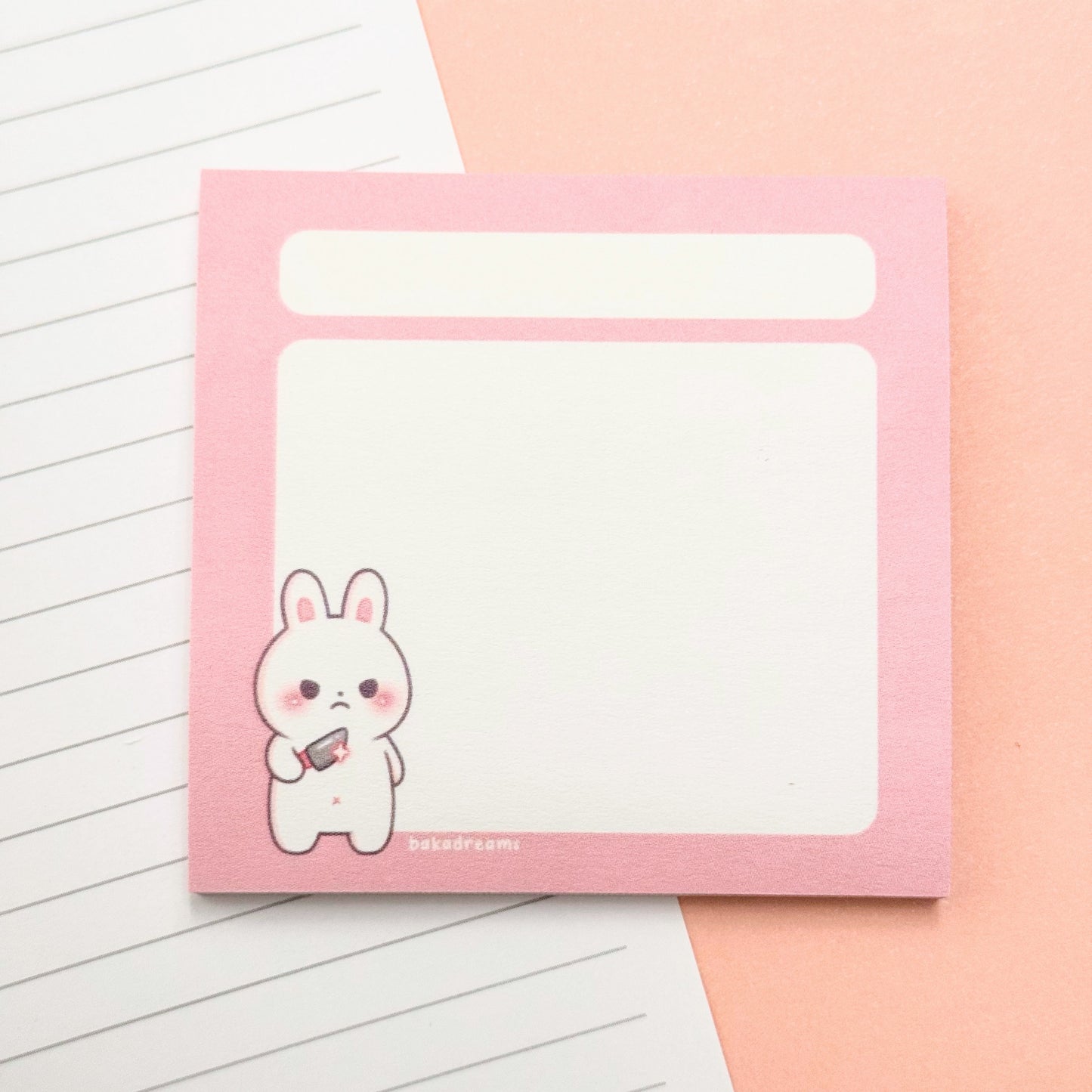 Post-it® Sticky Notes - Stabby Bunny