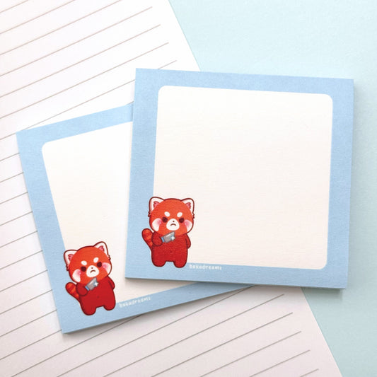 Post-it® Sticky Notes - Stabby Red Panda