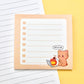 Post-it® Sticky Notes - This Is Fine Bear To-Do List