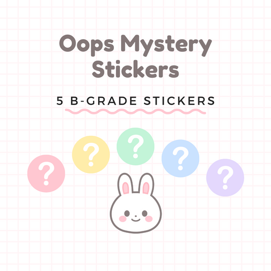 mystery stickers set